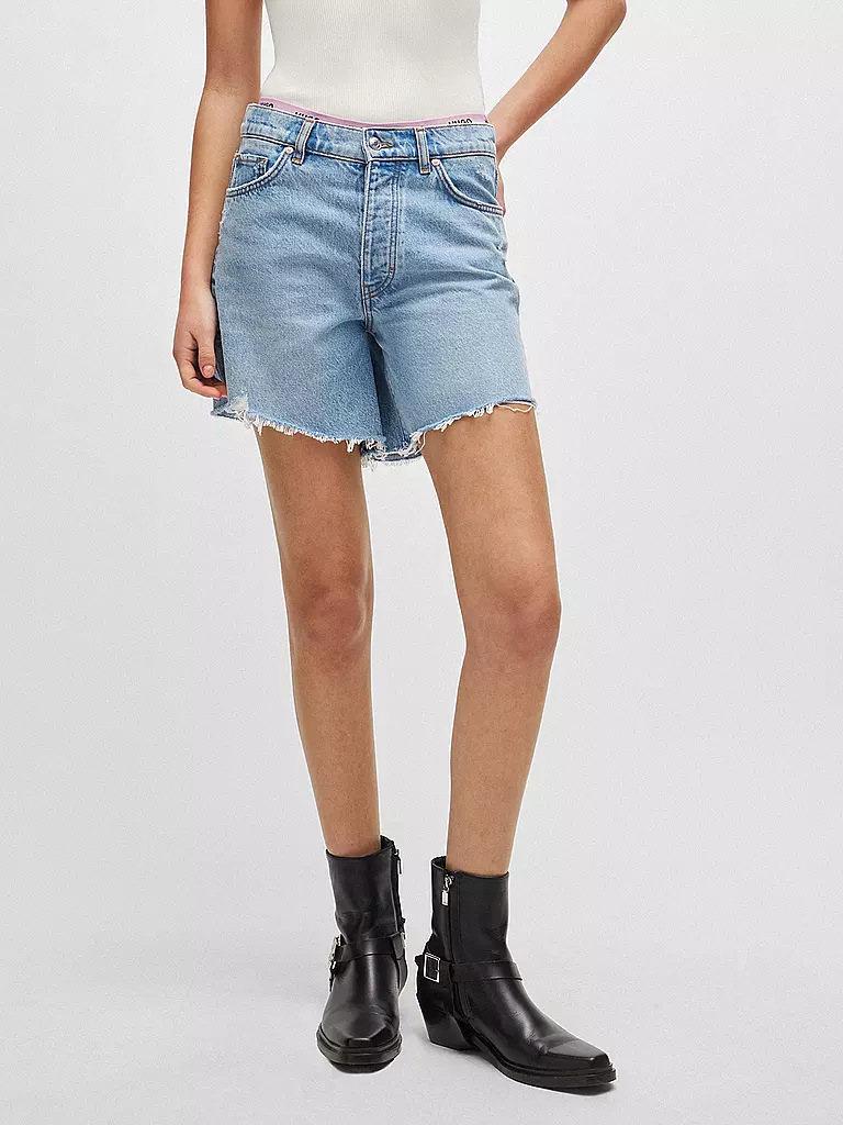 HUGO | Jeansshorts GEALEA | Blu chiaro