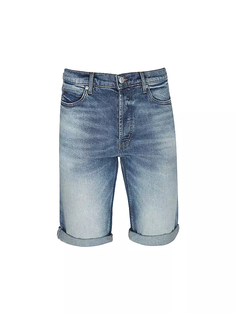 HUGO | Jeansshorts | Blu