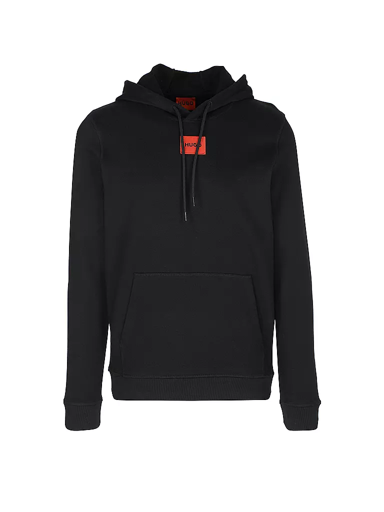 HUGO | Kapuzensweater - Felpa con cappuccio Daratschi | Nero