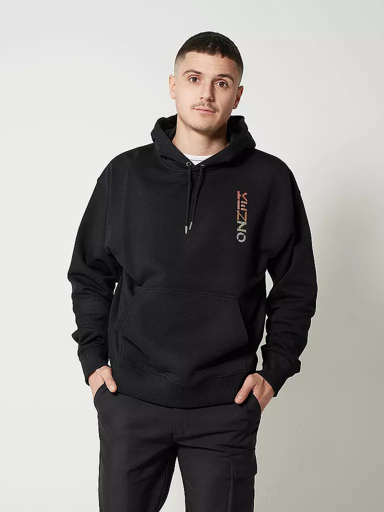 HUGO | Kapuzensweater - Felpa con cappuccio Daratschi | Nero