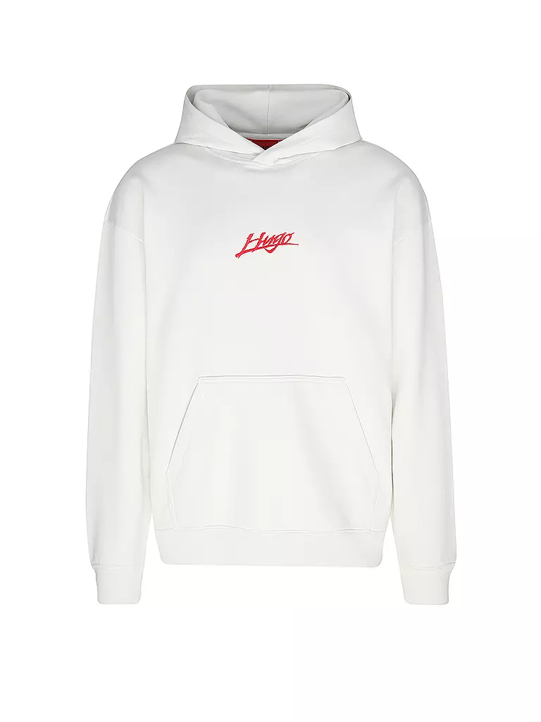 HUGO | Kapuzensweater - Hoodie  | Bianco
