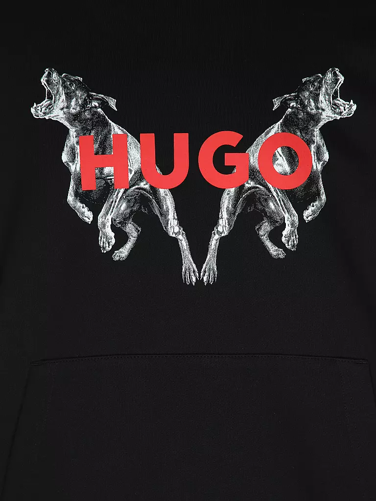 HUGO | Kapuzensweater - Hoodie DUELEYO | Nero
