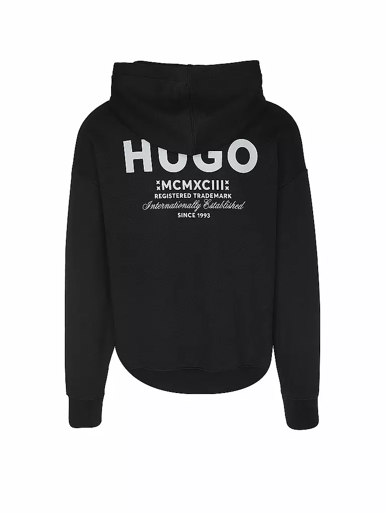 HUGO | Kapuzensweater - Hoodie NAZARDO | Nero