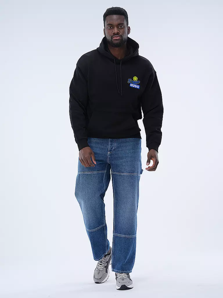 HUGO | Kapuzensweater - Hoodie NERRAIN | Nero