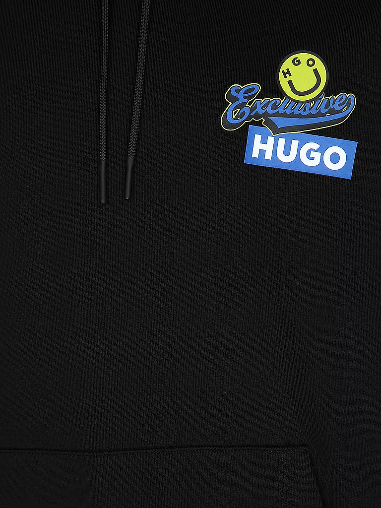 HUGO | Kapuzensweater - Hoodie NERRAIN | Nero