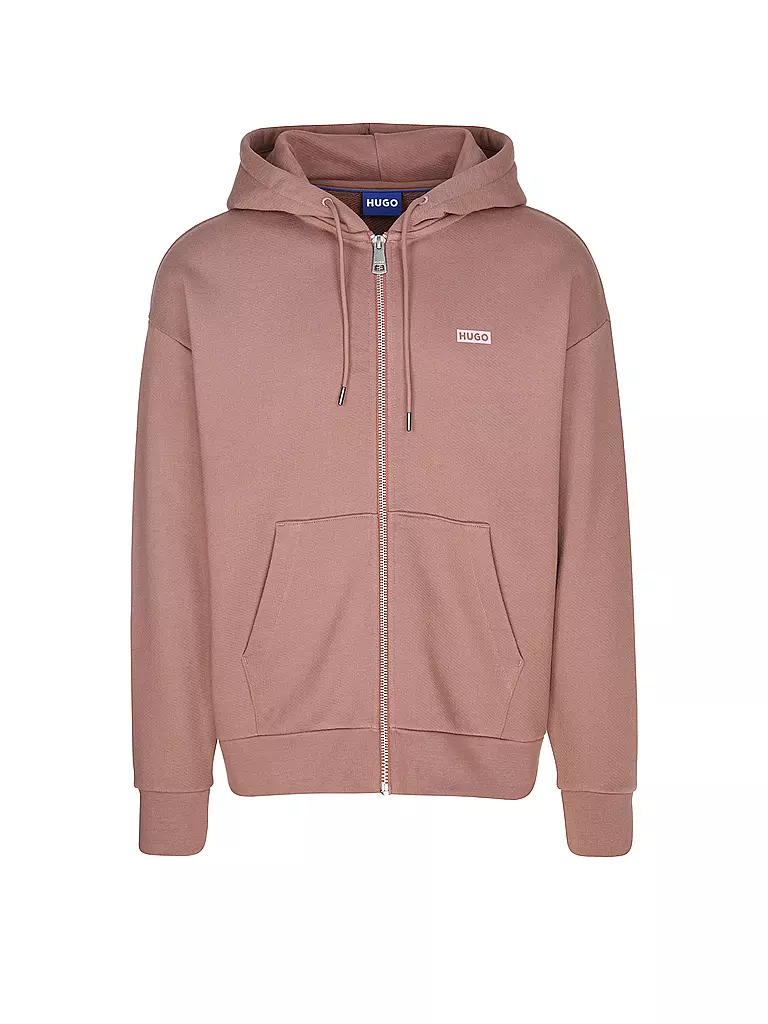 HUGO | Kapuzensweatjacke NARDIMEZ | Marrone