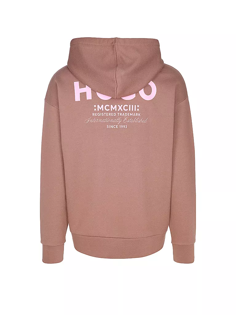 HUGO | Kapuzensweatjacke NARDIMEZ | Marrone