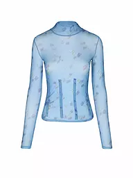HUGO | Langarmshirt DELISABETA | Blu chiaro