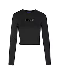 HUGO | Langarmshirt DELLA_B | Nero