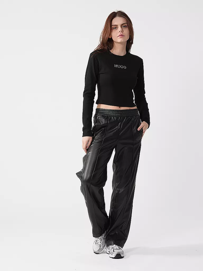 HUGO | Langarmshirt DELLA_B | Nero