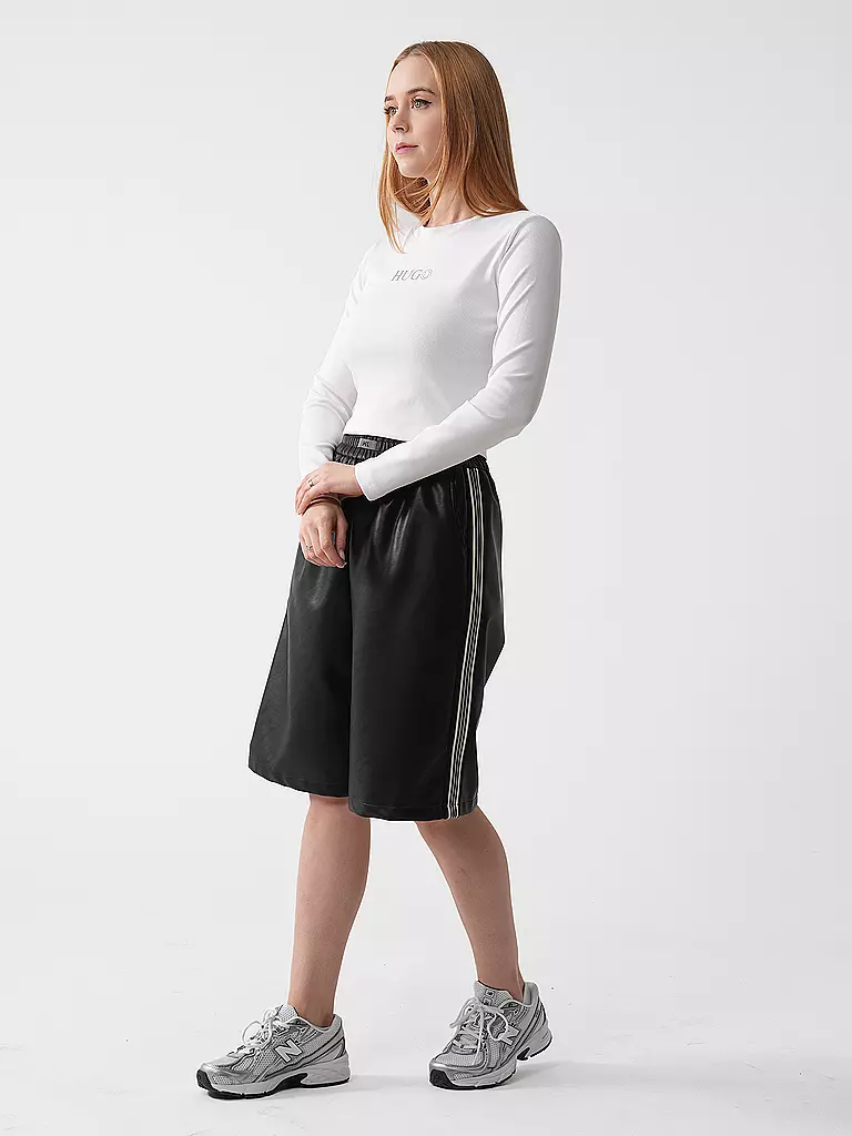 HUGO | Langarmshirt DELLA_B | Bianco