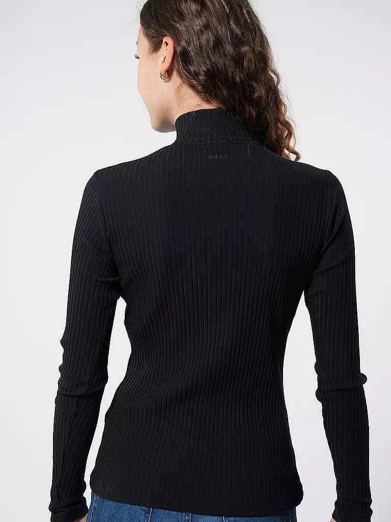 HUGO | Langarmshirt DRIZA | Nero