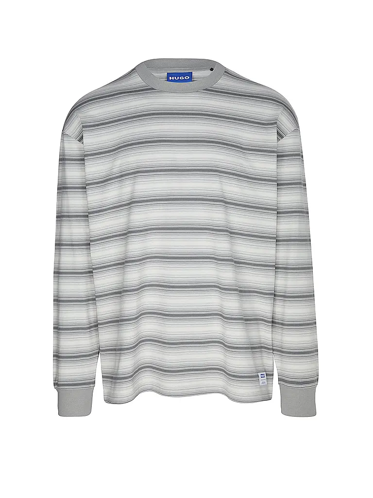 HUGO | Langarmshirt NISOLOG | Grigio