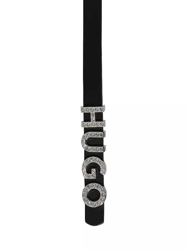 HUGO | Ledergürtel ZULA S  | Nero