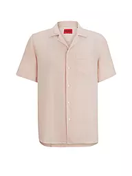 HUGO | Leinenhemd | Rosa