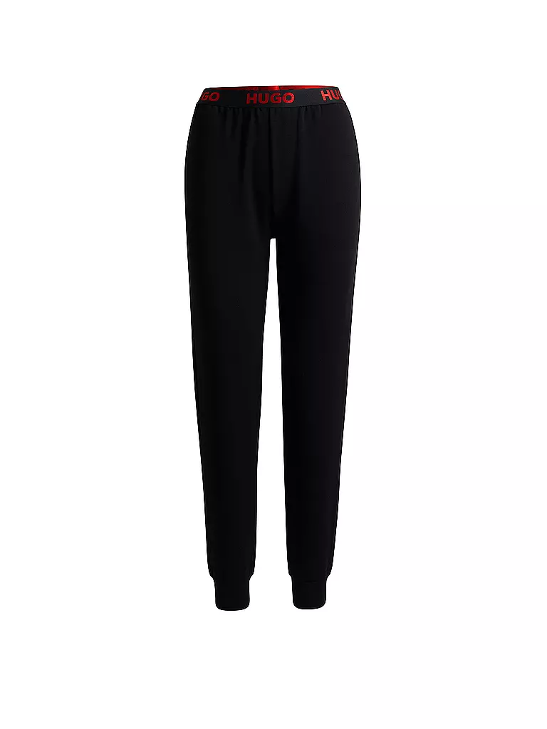 HUGO | Loungewear Hose SPORTY | Nero