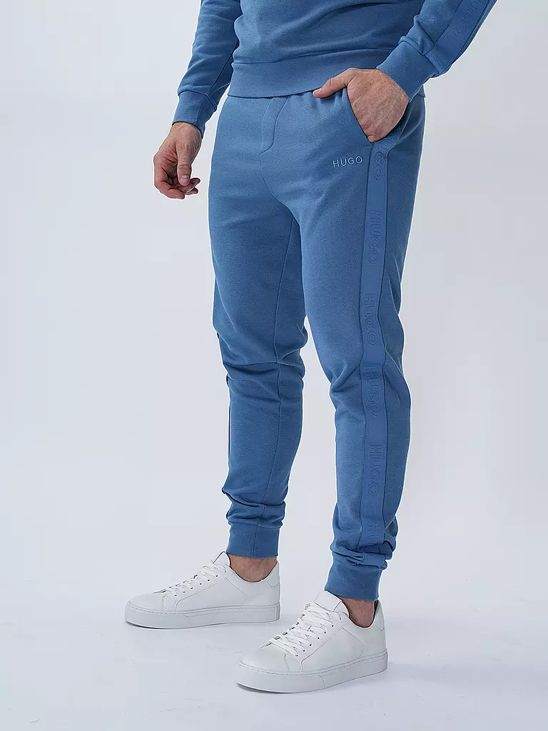 HUGO | Loungewear Hose | Blu