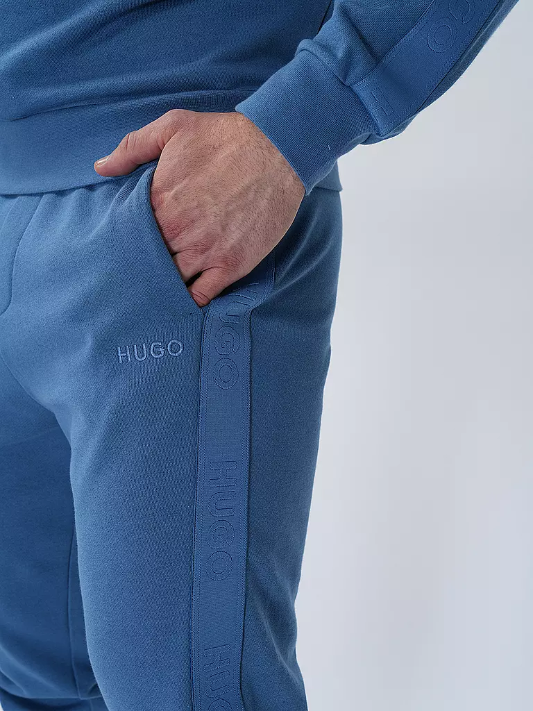 HUGO | Loungewear Hose | Blu