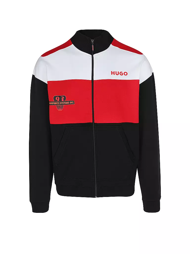 HUGO | Loungewear Jacke  | Nero