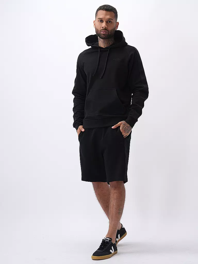 HUGO | Loungewear Kapuzensweater - Hoodie | Nero
