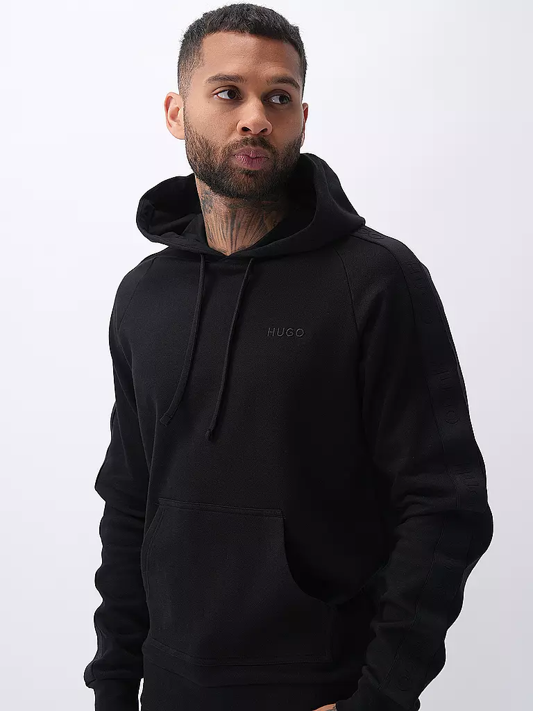 HUGO | Loungewear Kapuzensweater - Hoodie | Nero