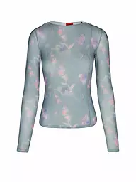 HUGO | Maglia a maniche lunghe DEUPHINE | Verde chiaro