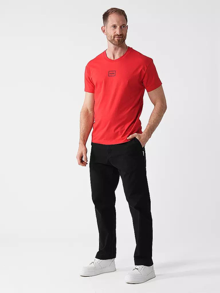HUGO | Maglietta Loungewear LAZE | Rosso