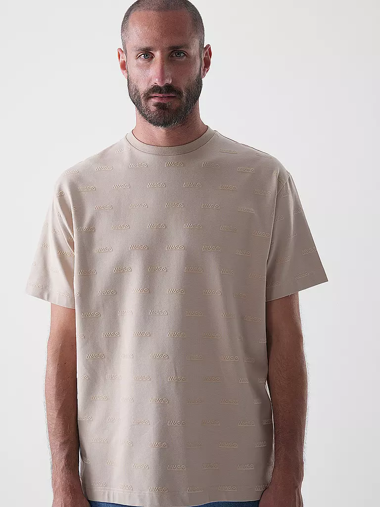 HUGO | Maglietta Loungewear | Beige