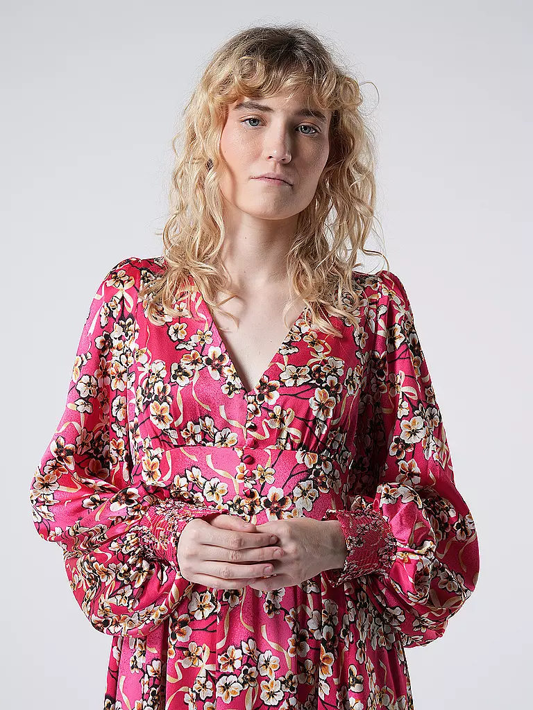 HUGO | Maxikleid KWEEN | Fucsia