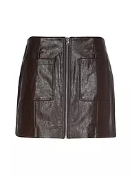 HUGO | Mini gonna in similpelle RALITTE | Marrone