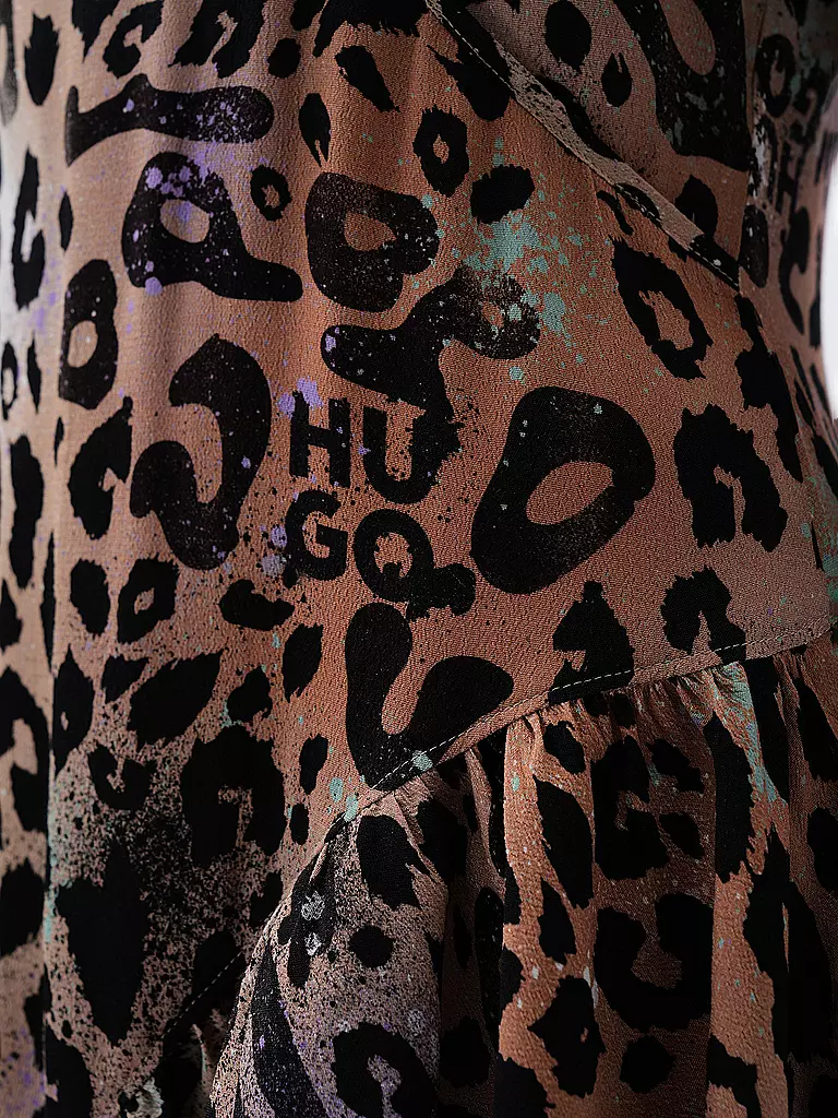 HUGO | Minikleid KALUNA-1 | Marrone