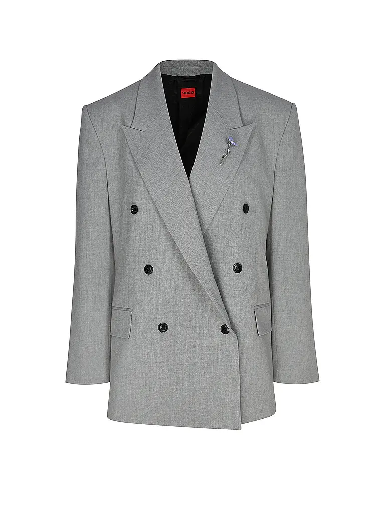 HUGO | Nome prodotto: Blazer ANTEGI | Grigio chiaro