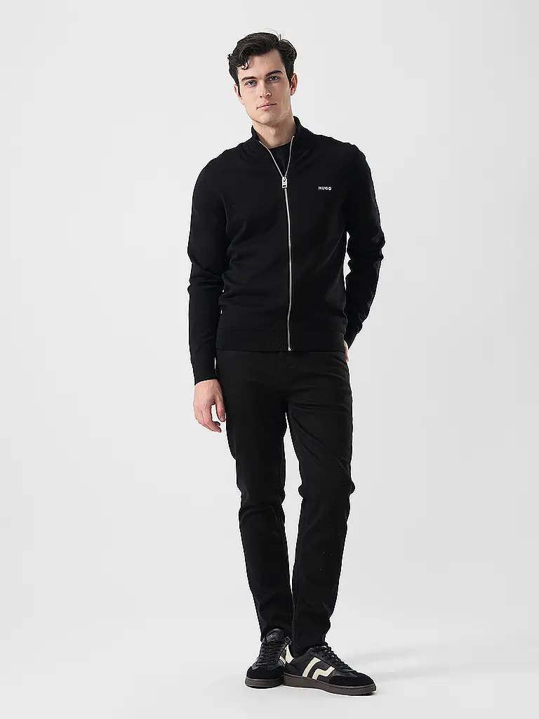 HUGO | Nome prodotto: Cardigan da uomo SAN JACOMO-C | Nero