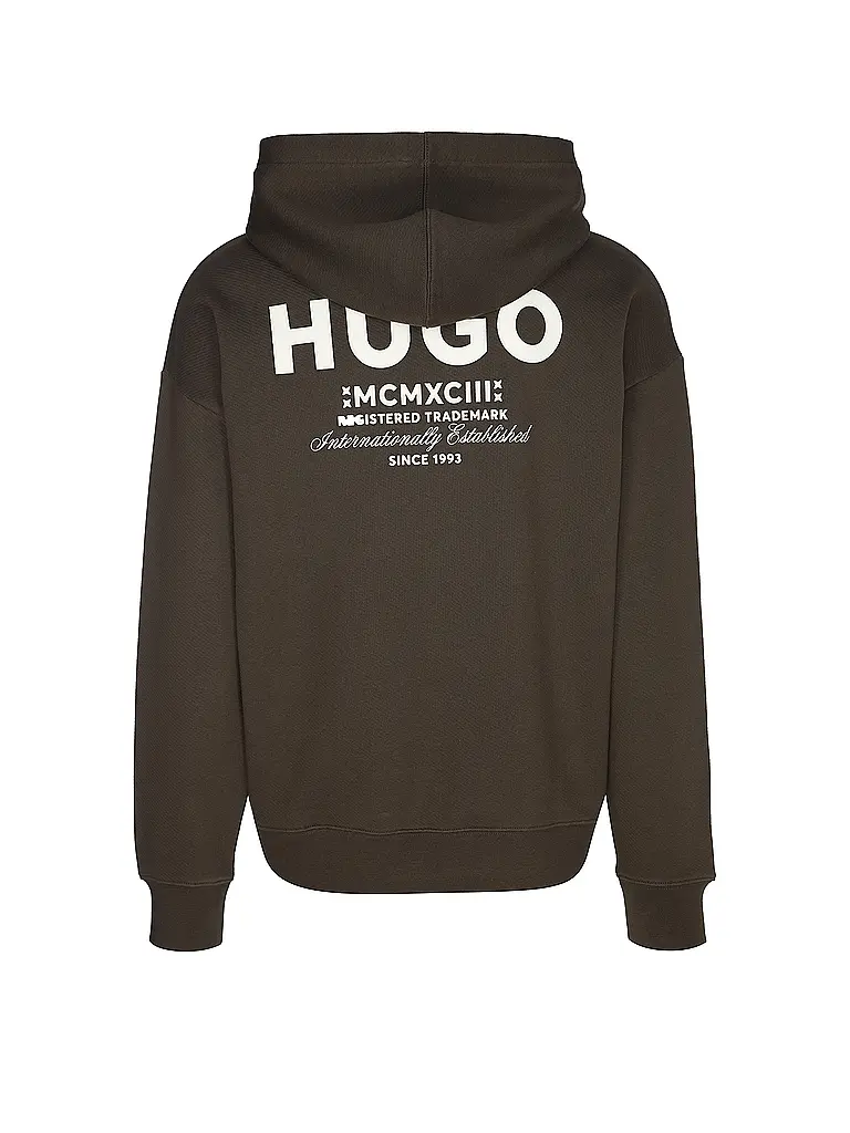 HUGO | Nome prodotto: Felpa con cappuccio - Hoodie NAZARDO | Marrone