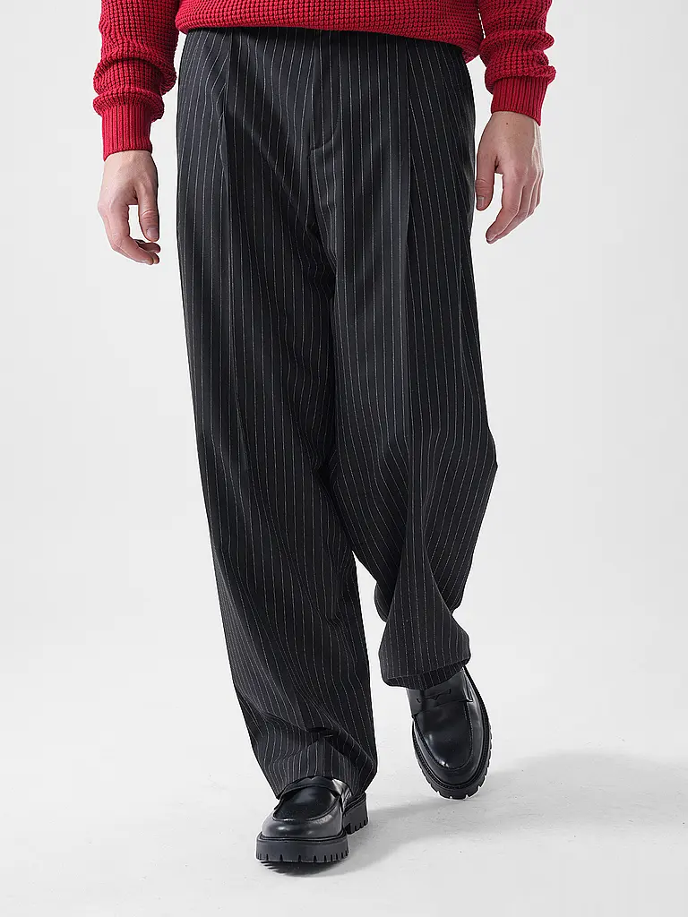 HUGO | Nome prodotto: Pantaloni da abito FEDIX251 | Nero