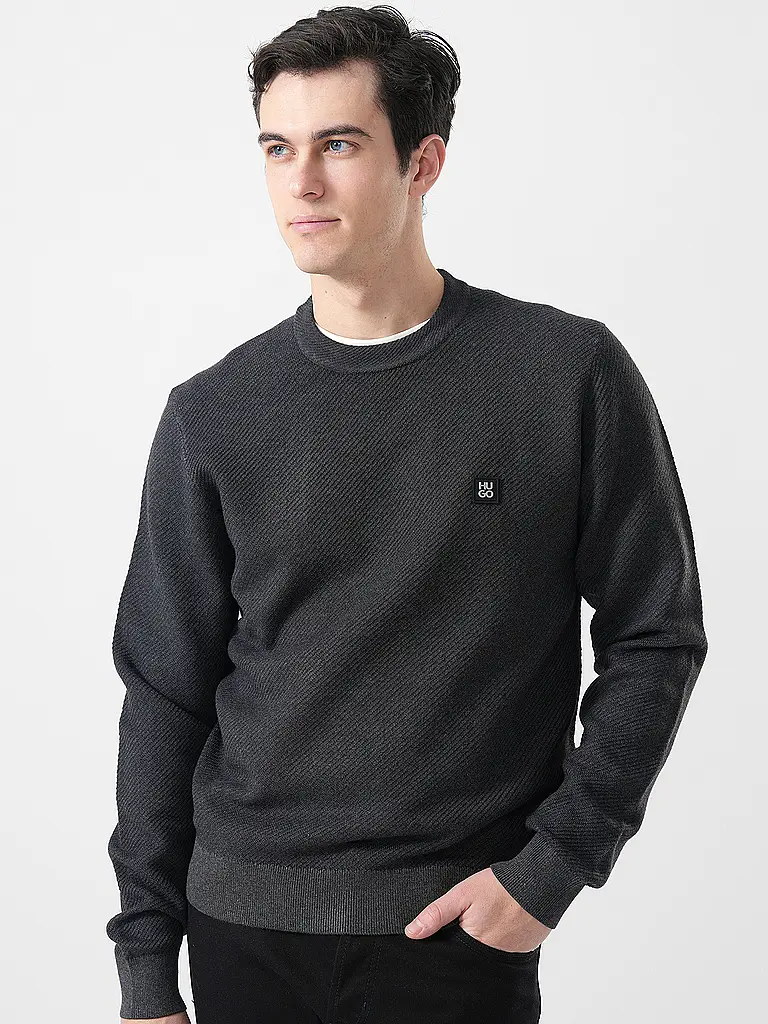 HUGO | Nome prodotto: Pullover SETAL | Grigio
