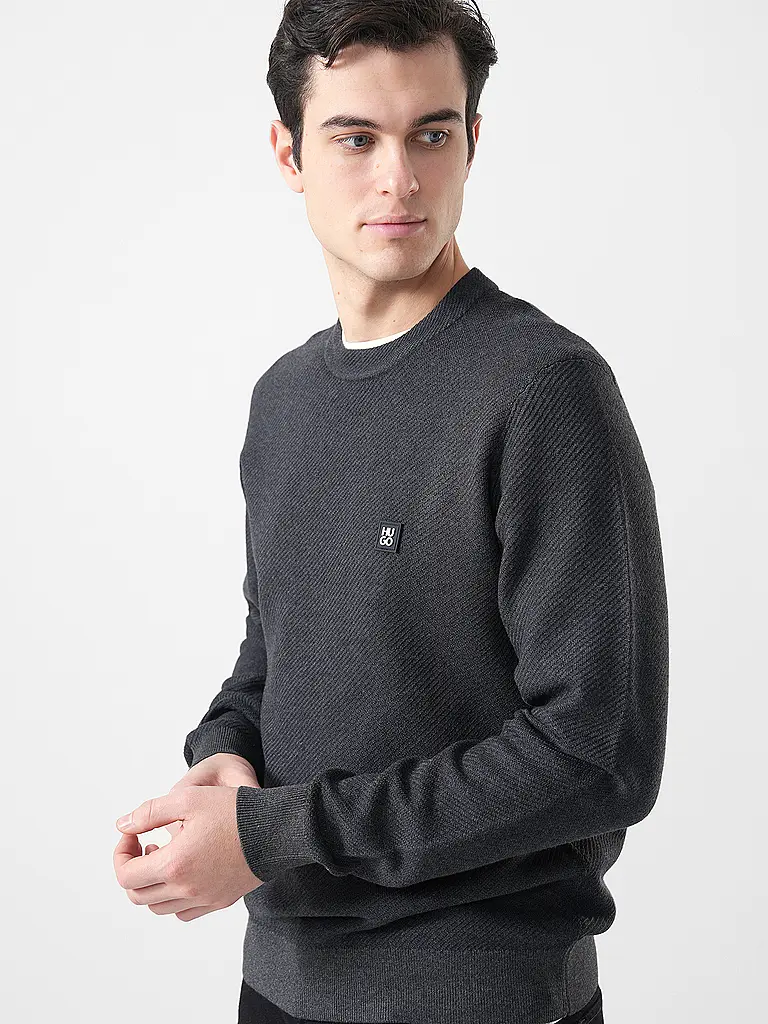 HUGO | Nome prodotto: Pullover SETAL | Grigio