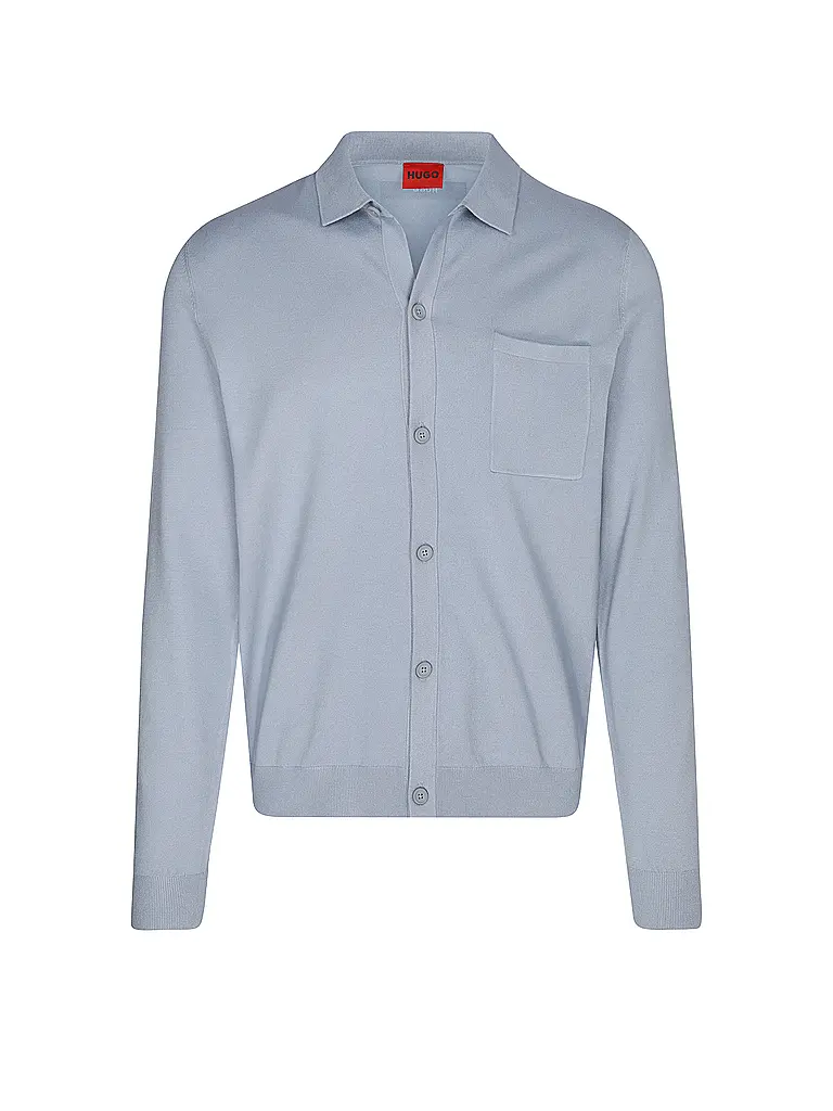 HUGO | Nome prodotto: Strickjacke SAN JORDAN-CV | Blu chiaro
