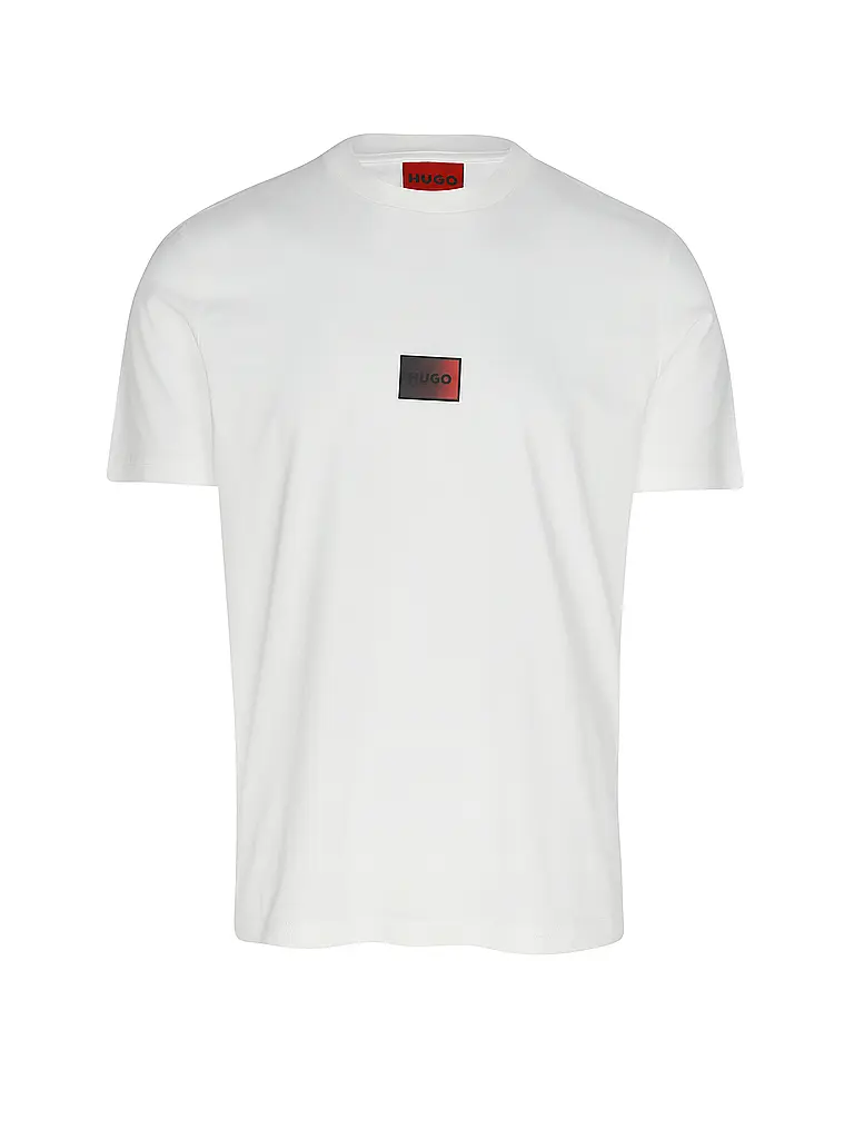 HUGO | Nome prodotto: T-Shirt DANOTIE
Marca: HUGO
Colore: bianco
Categorie: Moda,Uomo

Lunghezza manica: Manica corta
Scollo: Girocollo
Materiale: Jersey,Cotone
Motivo: Logo
Vestibilità (capispalla): Regular
Stile: Pure,Trend | Bianco