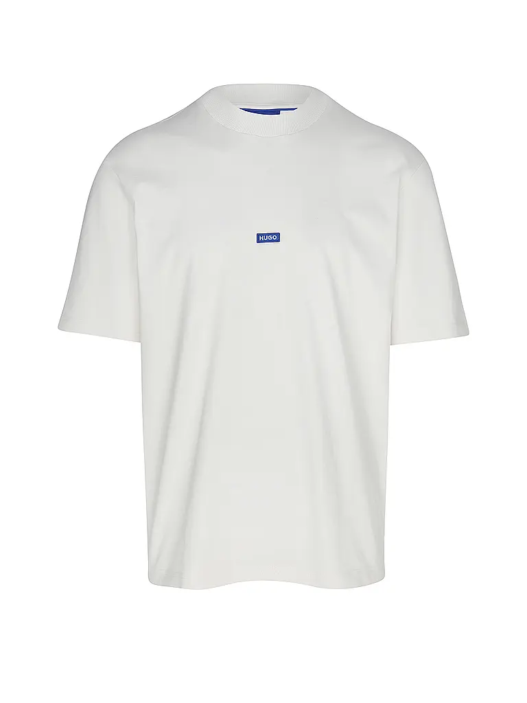 HUGO | Nome prodotto: T-shirt NIEROS
Marca: HUGO
Colore: bianco
Categorie: Moda, Uomo

Lunghezza manica: Manica corta
Scollo: Girocollo
Materiale: Jersey, Cotone
Motivo: Tinta unita
Vestibilità (capispalla): Regular
Dettagli: Logo | Bianco