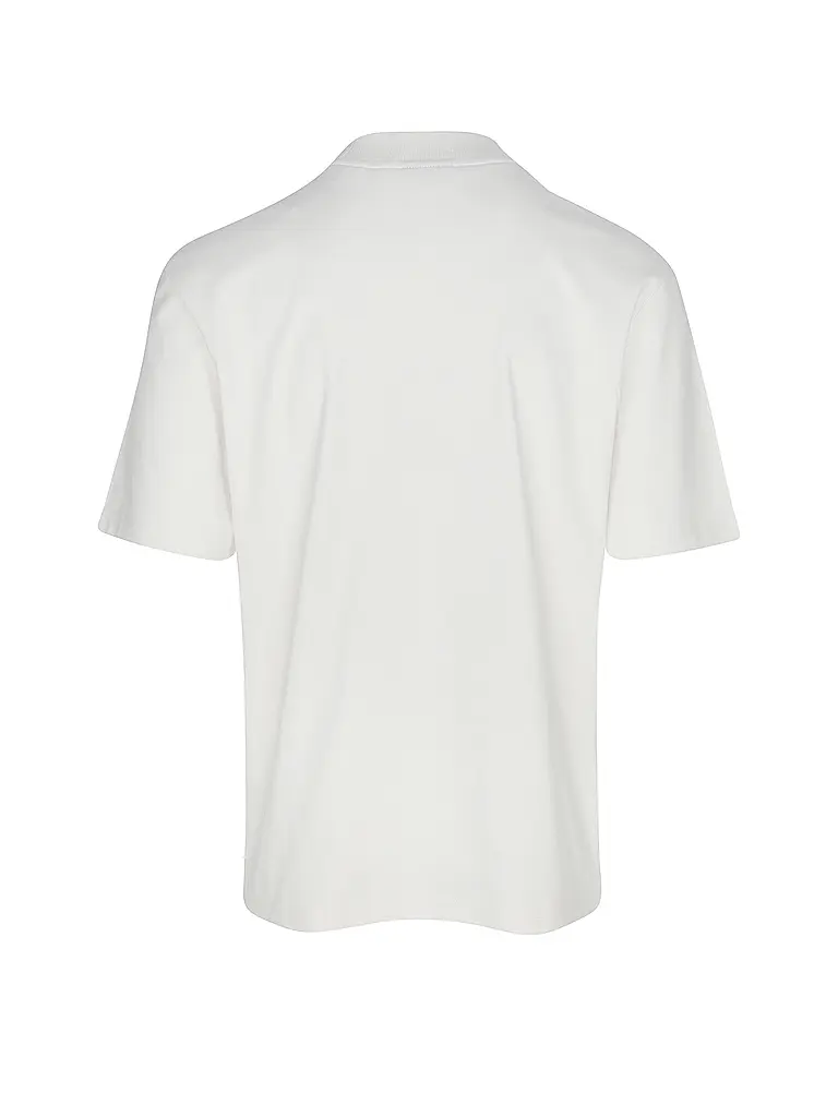 HUGO | Nome prodotto: T-shirt NIEROS
Marca: HUGO
Colore: bianco
Categorie: Moda, Uomo

Lunghezza manica: Manica corta
Scollo: Girocollo
Materiale: Jersey, Cotone
Motivo: Tinta unita
Vestibilità (capispalla): Regular
Dettagli: Logo | Bianco