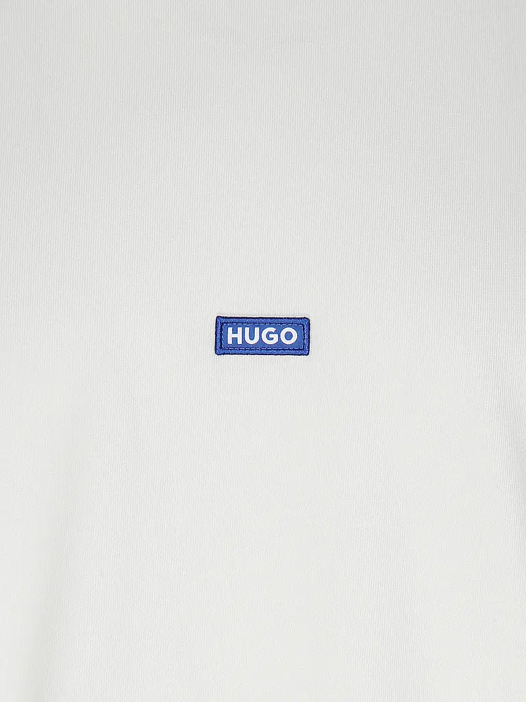 HUGO | Nome prodotto: T-shirt NIEROS
Marca: HUGO
Colore: bianco
Categorie: Moda, Uomo

Lunghezza manica: Manica corta
Scollo: Girocollo
Materiale: Jersey, Cotone
Motivo: Tinta unita
Vestibilità (capispalla): Regular
Dettagli: Logo | Bianco