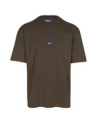 HUGO | Nome prodotto: T-Shirt NIEROS
Marca: HUGO
Colore: marrone
Categorie: Moda, Uomo

Lunghezza manica: Manica corta
Scollo: Girocollo
Materiale: Jersey, Cotone
Motivo: Tinta unita
Vestibilità (capispalla): Regular
Dettagli: Logo | Marrone