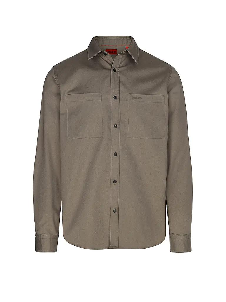 HUGO | Overshirt EGRIN | Grigio