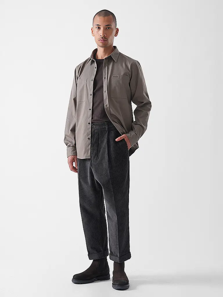 HUGO | Overshirt EGRIN | Grigio