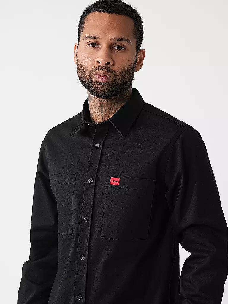 HUGO | Overshirt EGRIN | Nero