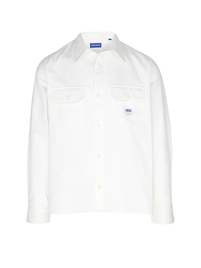 HUGO | Overshirt EKYNONE | Bianco