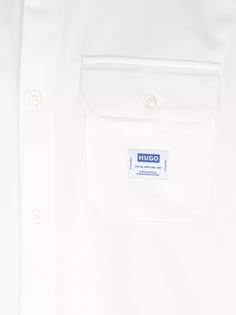 HUGO | Overshirt EKYNONE | Bianco