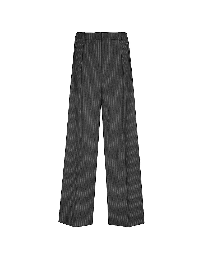 HUGO | Pantaloni business HENESA | Grigio