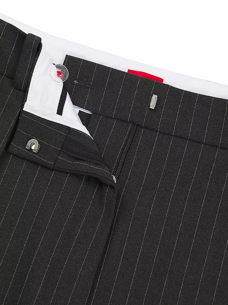 HUGO | Pantaloni business HENESA | Grigio